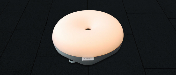 夜間授乳やオムツ替えに便利触れずに点灯・調光ができるベッドサイドランプVAVA ナイトライト VA-CL002